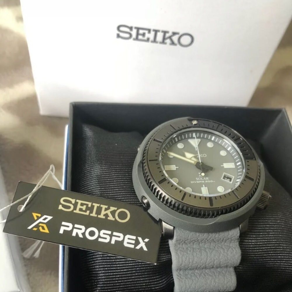 COPY - Seiko Prospex Diver 47 mm Gray - SNE537